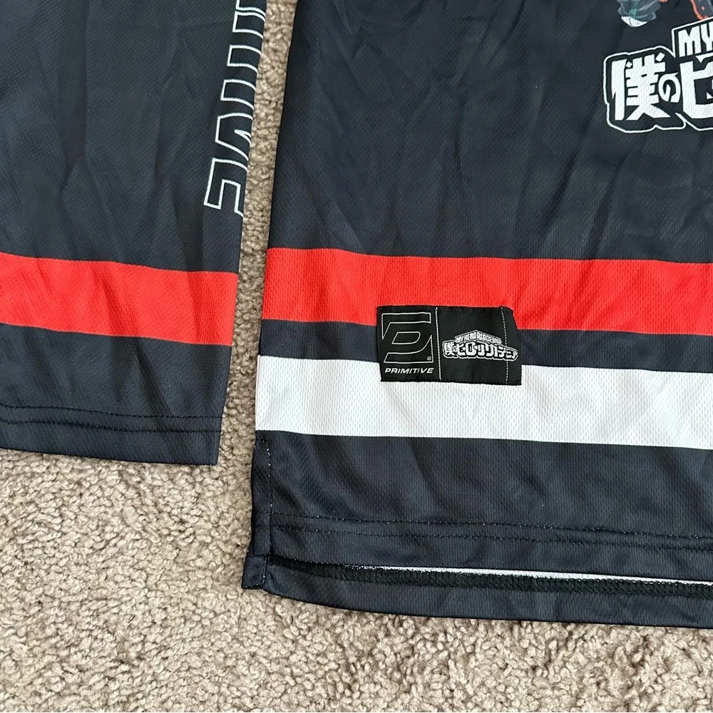 Primitive x My Hero Academia Black Hockey Jersey Size M - Picture 7 of 10
